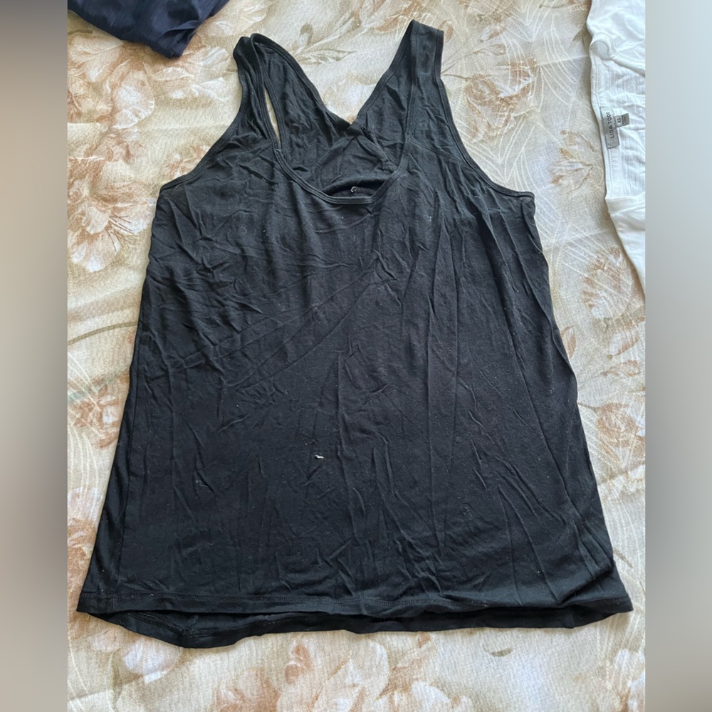 ALO Yoga Black Tank Top